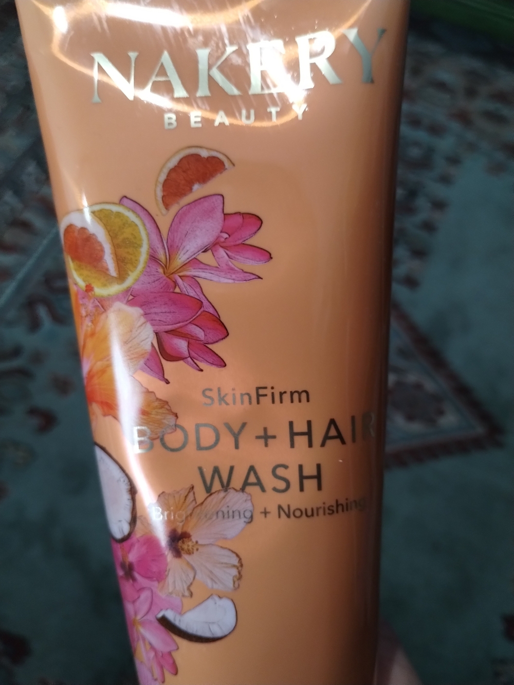 Nakery SkinFirm Body + Hair Wash Floral Body + Hair Wash NWT